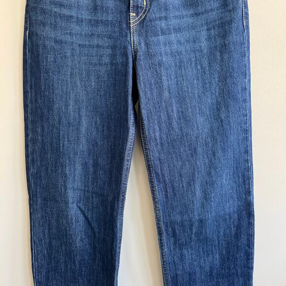 Levi's Women's Straight Leg Jeans - Dark Blue - Picture 3 of 9